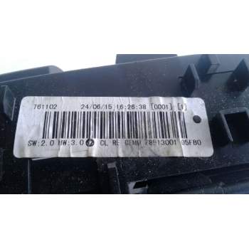 Recambio de mando climatizador para citroën c3 tonic referencia OEM IAM 9675400280  