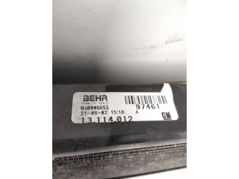 Recambio de condensador / radiador aire acondicionado para opel corsa c club referencia OEM IAM 13114012  97461