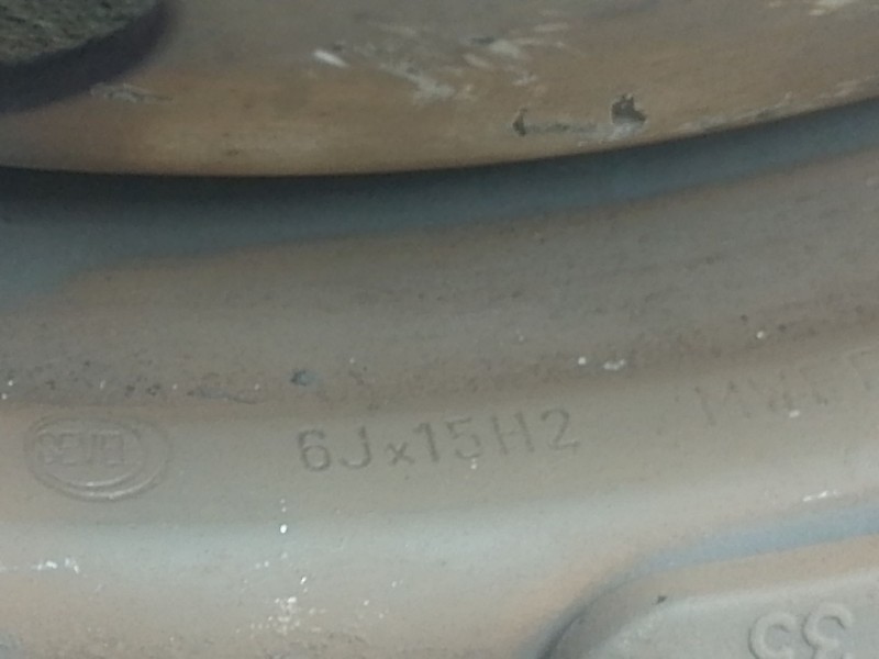 Recambio de llanta hierro para fiat ducato furgón (250_) 180 multijet 2,3 d referencia OEM IAM   