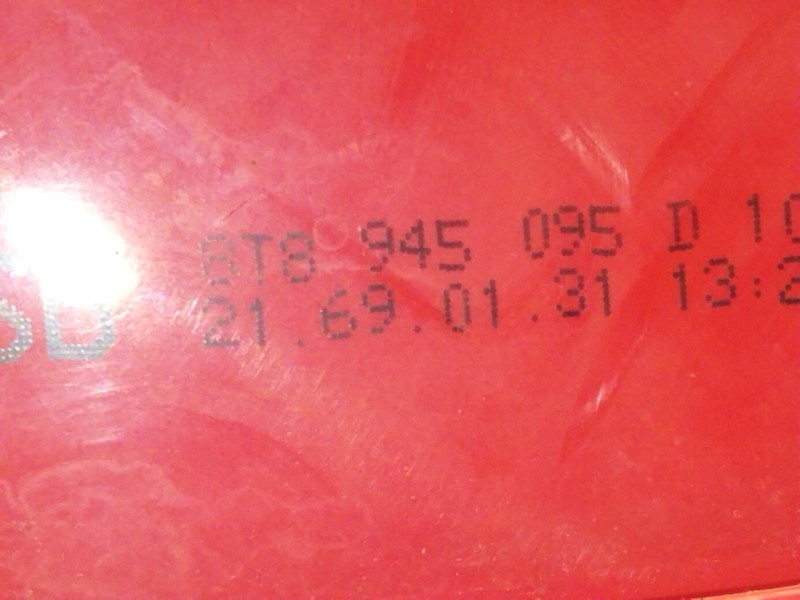 Recambio de piloto trasero izquierdo para audi a5 (8t3) 2.0 tdi referencia OEM IAM 8T8945095  