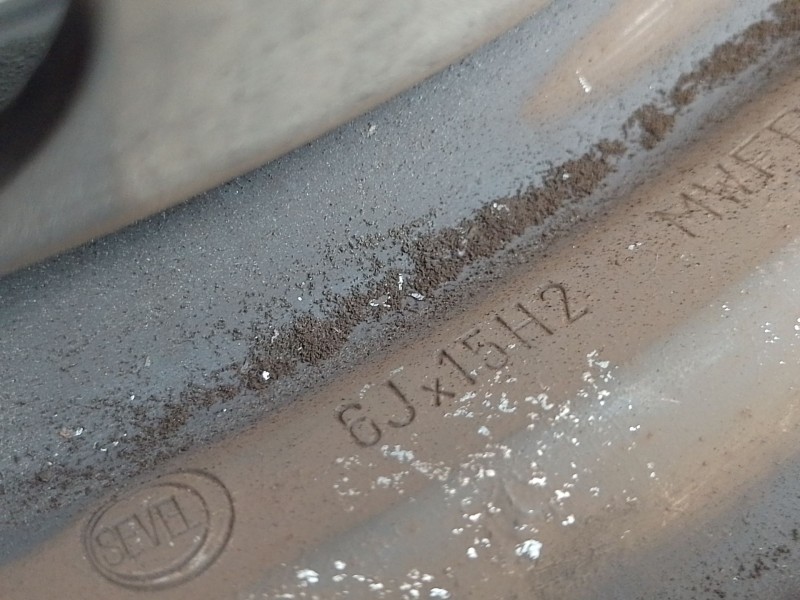 Recambio de llanta hierro para fiat ducato furgón (250_) 180 multijet 2,3 d referencia OEM IAM 1374080080  