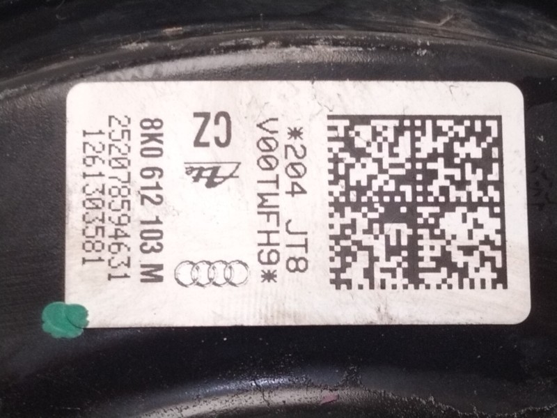 Recambio de servofreno para audi a5 (8t3) 2.0 tdi referencia OEM IAM 8K0612103  