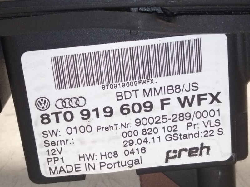 Recambio de mando multifuncion para audi a5 (8t3) 2.0 tdi referencia OEM IAM 8T0919609  