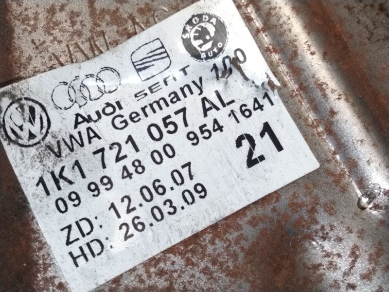 Recambio de pedal freno para volkswagen scirocco iii (137, 138) 1.4 tsi referencia OEM IAM 1K1721057  