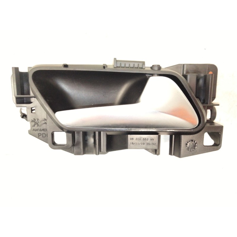 Recambio de maneta interior delantera derecha para peugeot 2008 i (cu_) 1.2 thp 130 / puretech 130 referencia OEM IAM 98201552  