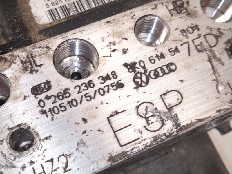 Recambio de abs para audi a5 (8t3) 2.0 tdi referencia OEM IAM 8K0614517 0265236348 