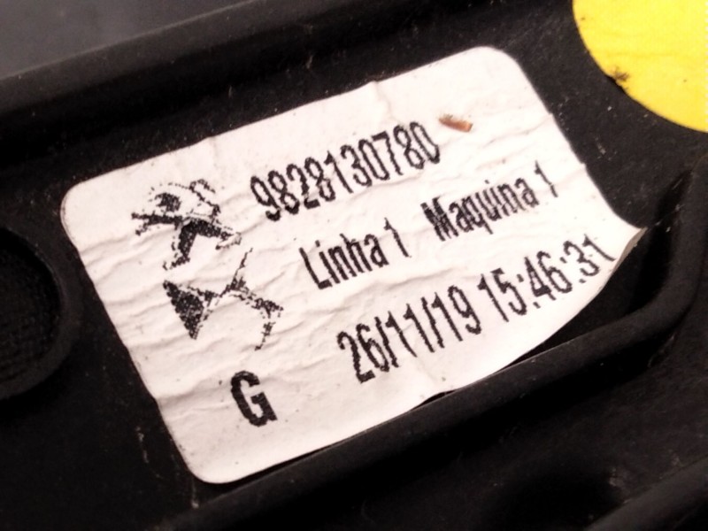 Recambio de elevalunas delantero izquierdo para peugeot 2008 i (cu_) 1.2 thp 130 / puretech 130 referencia OEM IAM 9828130780  