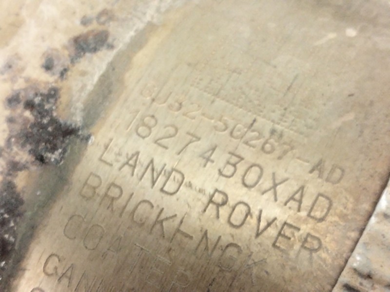 Recambio de catalizador para land rover discovery sport (l550) 2.0 d referencia OEM IAM GJ325G26267AD  