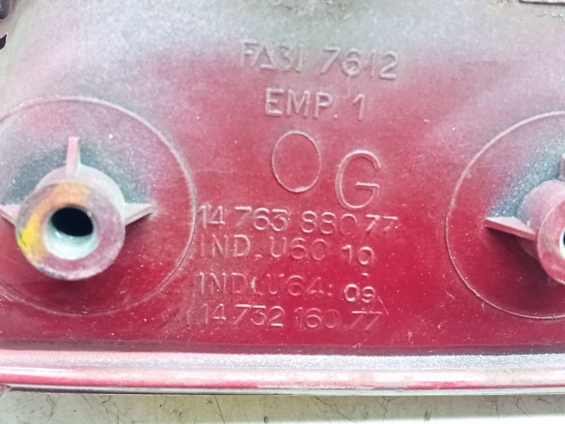 Recambio de maneta exterior delantera izquierda para peugeot 806 (221) 2.0 hdi referencia OEM IAM 1476388077  