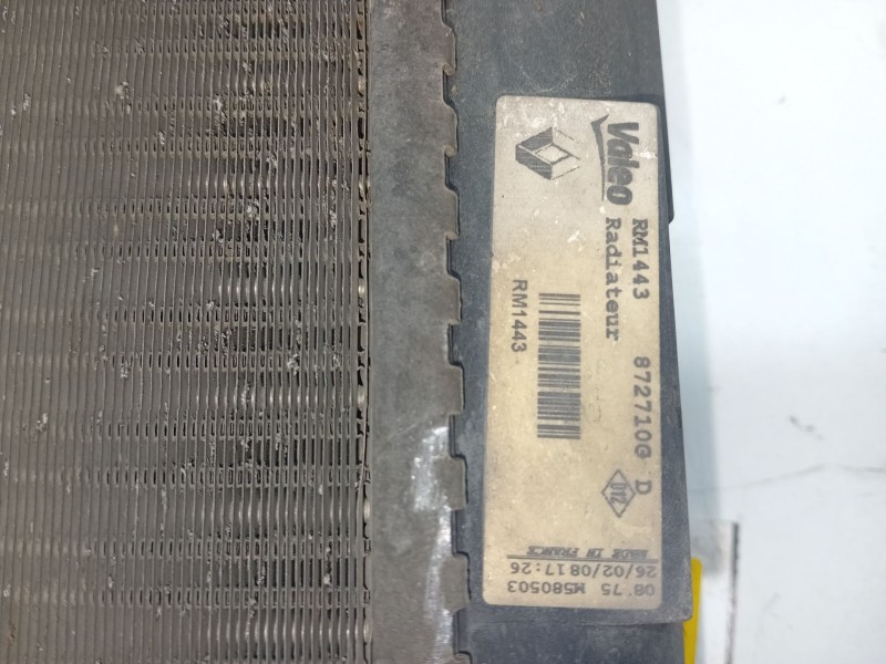 Recambio de radiador agua para opel movano a furgón (x70) 2.5 cdti (fd) referencia OEM IAM   