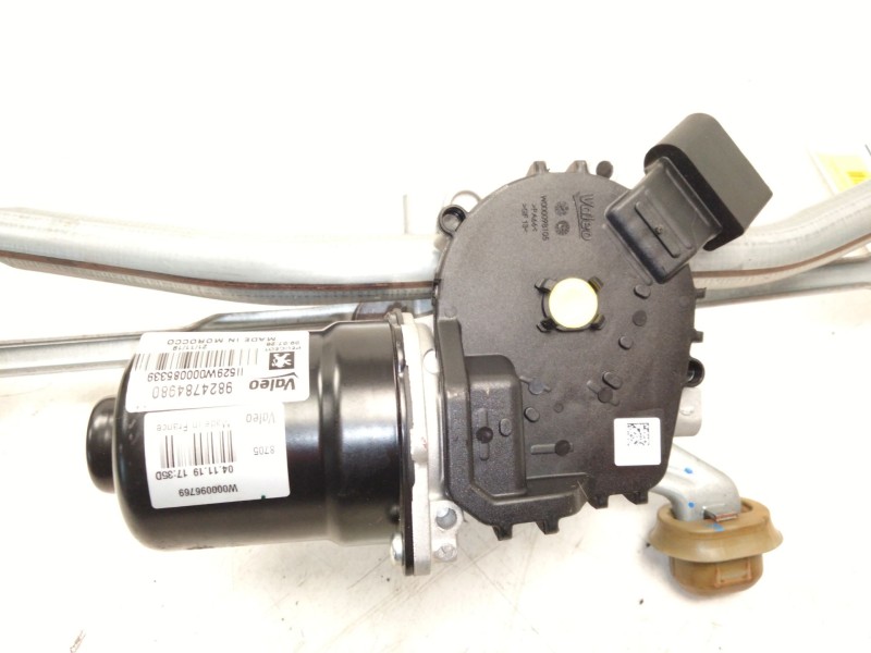 Recambio de motor limpia delantero para peugeot 2008 i (cu_) 1.2 thp 130 / puretech 130 referencia OEM IAM 9824784980  