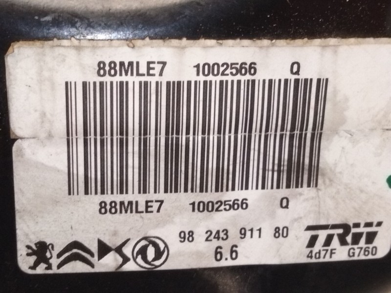 Recambio de servofreno para peugeot 2008 i (cu_) 1.2 thp 130 / puretech 130 referencia OEM IAM 9824391180  