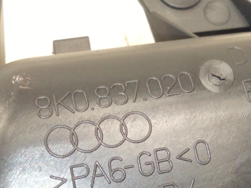 Recambio de maneta interior delantera derecha para audi a5 (8t3) 2.0 tdi referencia OEM IAM 8K0837020  