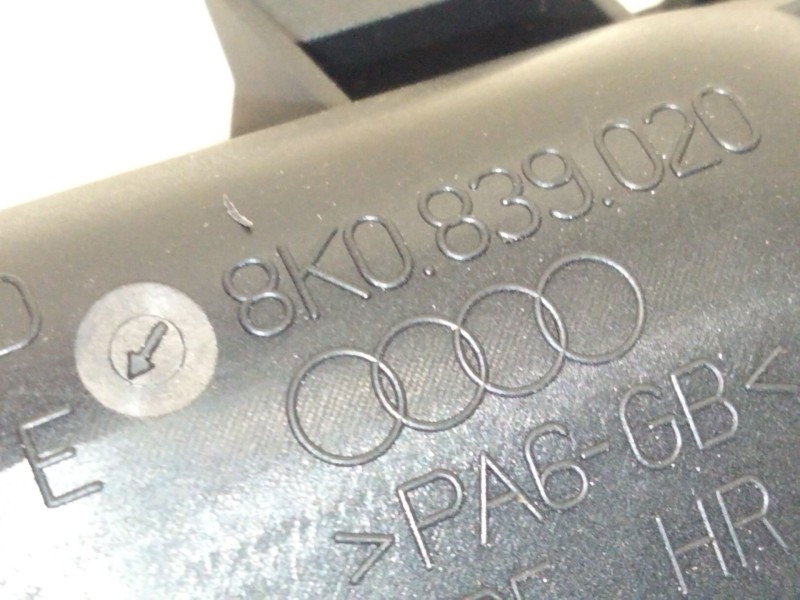 Recambio de maneta interior trasera derecha para audi a5 (8t3) 2.0 tdi referencia OEM IAM 8K0839020  