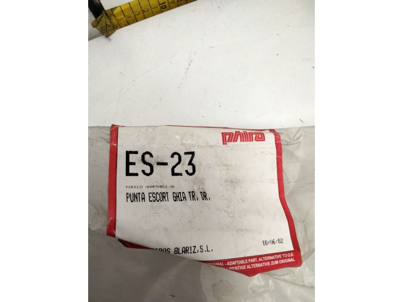 Recambio de puntera paragolpes trasera derecha para ford escort v (aal, abl) 1.6 referencia OEM IAM ES-23  ZZ03584