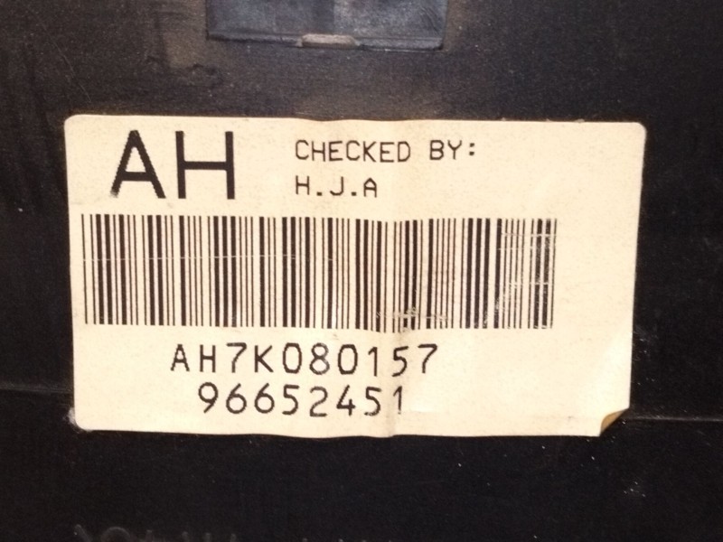 Recambio de cuadro instrumentos para chevrolet aveo / kalos sedán (t250, t255) 1.4 referencia OEM IAM 96652451  