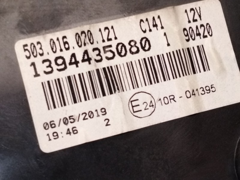 Recambio de cuadro instrumentos para peugeot boxer furgón 2.0 bluehdi 130 referencia OEM IAM   