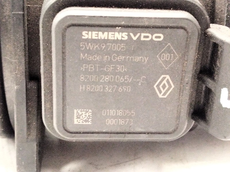 Recambio de caudalimetro para renault laguna iii (bt0/1) 2.0 dci (bt07, bt0j, bt14, bt1a, bt1s) referencia OEM IAM 8200280065  