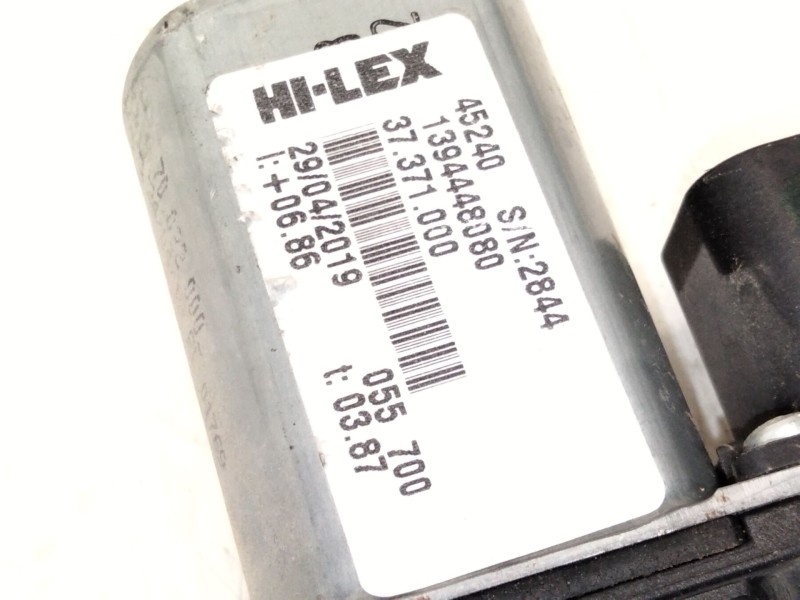 Recambio de elevalunas delantero derecho para peugeot boxer furgón 2.0 bluehdi 130 referencia OEM IAM   