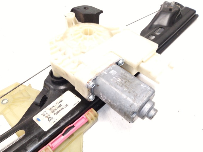 Recambio de elevalunas trasero izquierdo para citroën c4 picasso ii 2.0 bluehdi 150 referencia OEM IAM 9676172480  