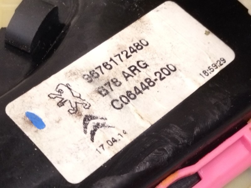 Recambio de elevalunas trasero izquierdo para citroën c4 picasso ii 2.0 bluehdi 150 referencia OEM IAM 9676172480  