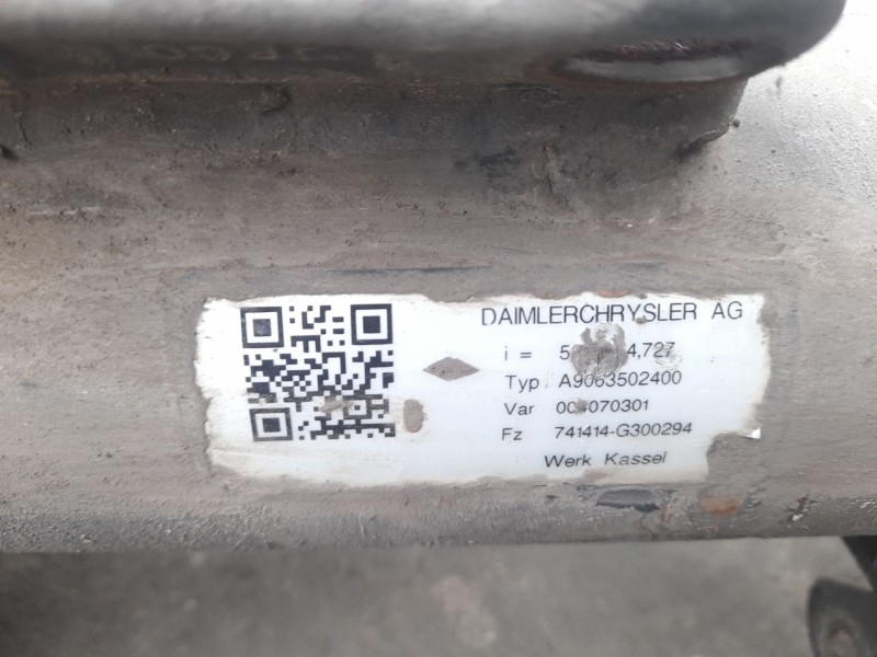 Recambio de puente trasero para mercedes-benz sprinter 5-t furgón (b906) 515 cdi (906.653, 906.655, 906.657) referencia OEM IAM 