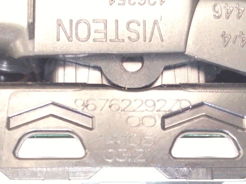 Recambio de mando elevalunas trasero izquierdo para citroën c4 picasso ii 2.0 bluehdi 150 referencia OEM IAM 96762292  