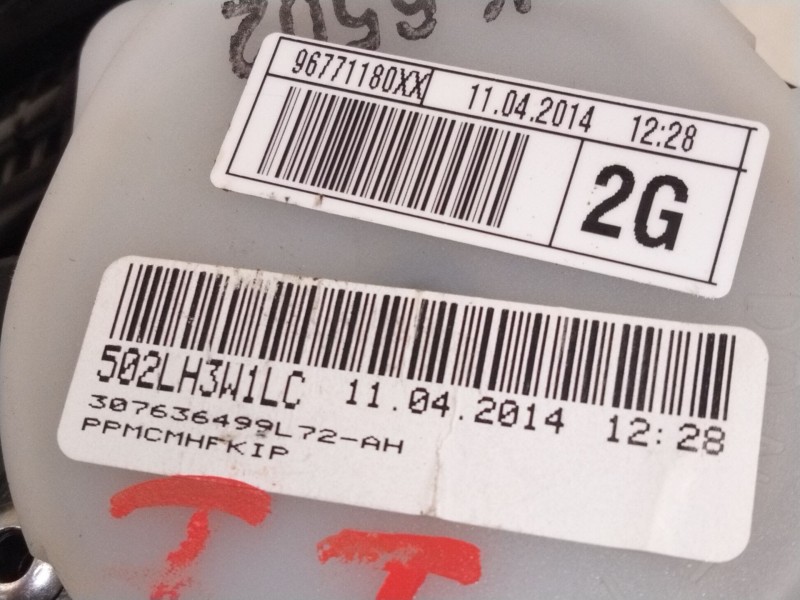 Recambio de cinturon seguridad trasero izquierdo para citroën c4 picasso ii 2.0 bluehdi 150 referencia OEM IAM 96771180  