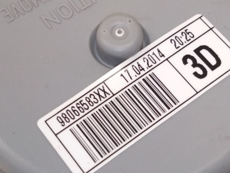 Recambio de cinturon seguridad trasero derecho para citroën c4 picasso ii 2.0 bluehdi 150 referencia OEM IAM 98066583  