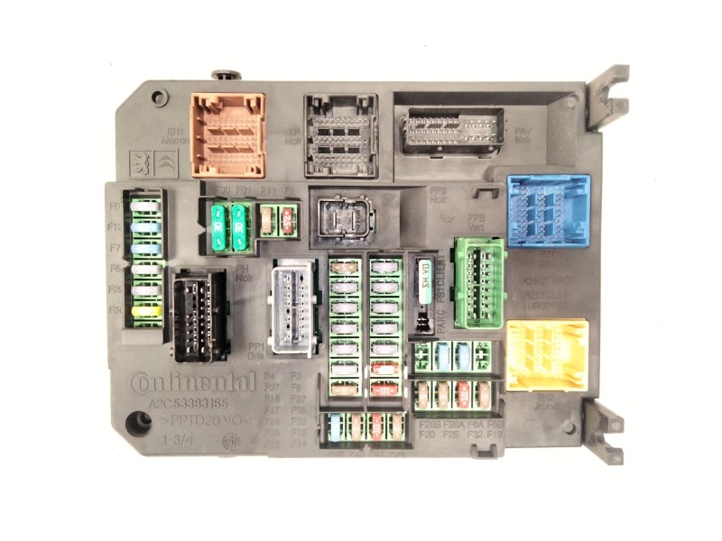 Recambio de caja fusibles para citroën c4 picasso ii 2.0 bluehdi 150 referencia OEM IAM 9806687980  