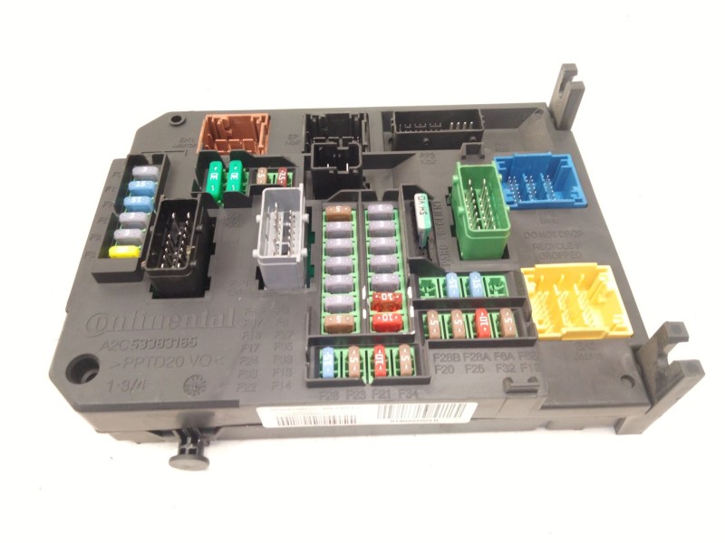 Recambio de caja fusibles para citroën c4 picasso ii 2.0 bluehdi 150 referencia OEM IAM 9806687980  