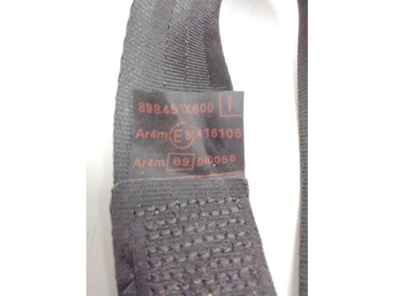 Recambio de cinturon seguridad trasero izquierdo para nissan terrano ii (r20) 2.7 td 4wd referencia OEM IAM 898450X600 0416105 