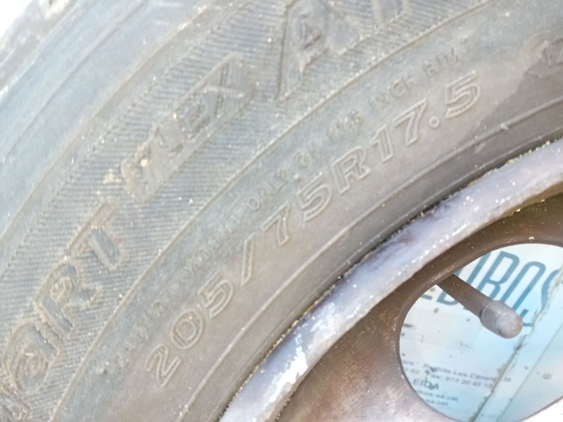 Recambio de rueda completa para fuso (mitsubishi) canter 7c15 eco hybrid referencia OEM IAM   