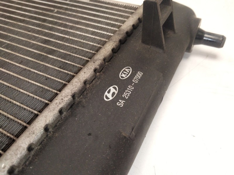Recambio de radiador agua para kia picanto i (sa) 1.1 referencia OEM IAM 2531007000  