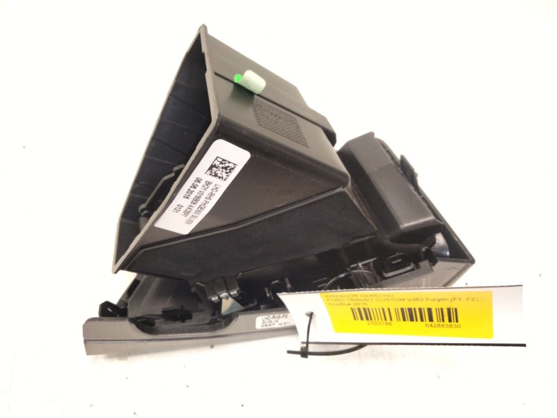 Recambio de aireador derecho para ford transit custom v362 furgón (fy, fz) 2.0 ecoblue referencia OEM IAM BK21V018B08  