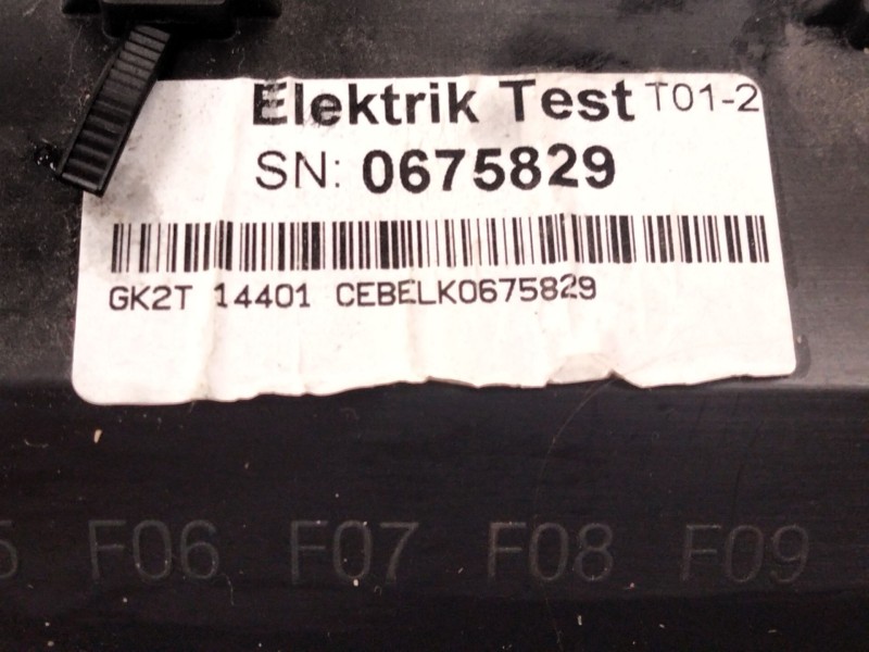 Recambio de fusible bateria para ford transit custom v362 furgón (fy, fz) 2.0 ecoblue referencia OEM IAM GK2T14401  
