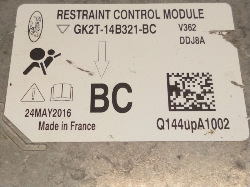 Recambio de unidad de control para ford transit custom v362 furgón (fy, fz) 2.0 ecoblue referencia OEM IAM GK2T14B321AC  