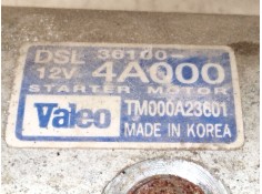 Recambio de motor arranque para hyundai h-1 furgón (a1) 2.5 crdi referencia OEM IAM 361004A000   2