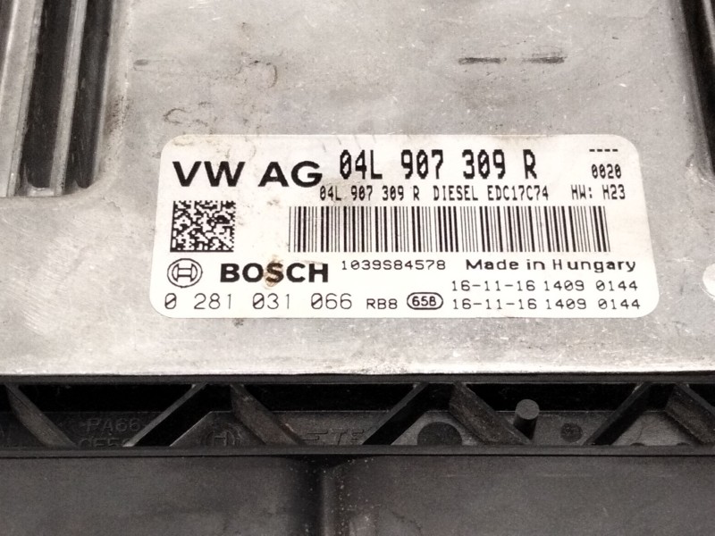 Recambio de centralita motor uce para volkswagen golf vii (5g1, bq1, be1, be2) 2.0 tdi referencia OEM IAM   