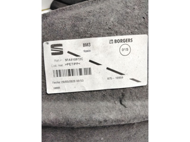 Recambio de paso rueda trasero derecho para seat leon (kl1) fr referencia OEM IAM 5FA810972C  