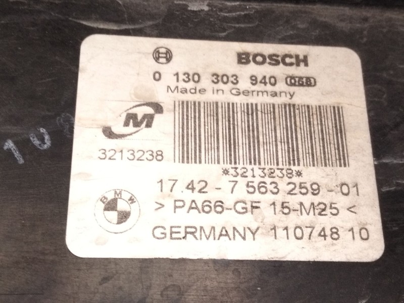 Recambio de electroventilador para bmw 1 (e87) 120 i referencia OEM IAM 7563259 0130303940 