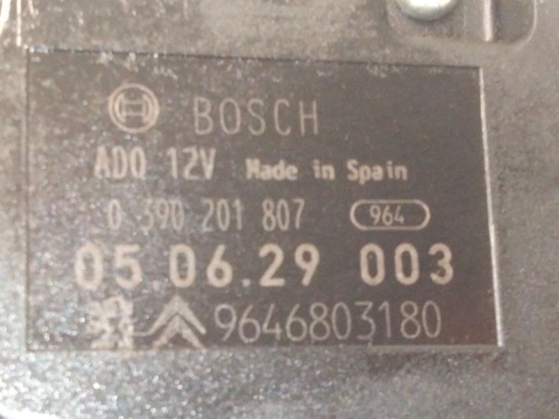 Recambio de motor limpia trasero para citroën c4 i (lc_) 1.6 hdi referencia OEM IAM 9646803180  