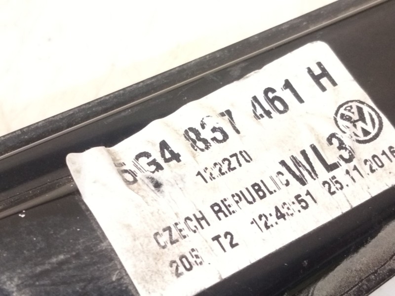 Recambio de elevalunas delantero izquierdo para volkswagen golf vii (5g1, bq1, be1, be2) 2.0 tdi referencia OEM IAM 5G4837461  