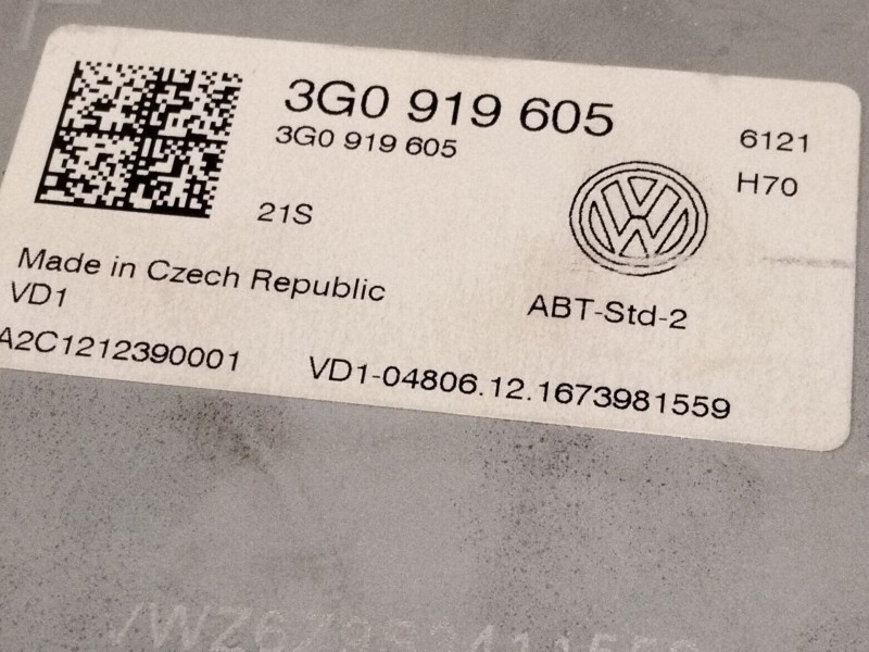 Recambio de sistema audio / radio cd para volkswagen golf vii (5g1, bq1, be1, be2) 2.0 tdi referencia OEM IAM 3G0919605  