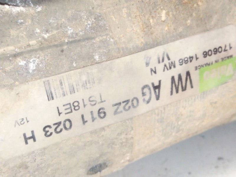 Recambio de motor arranque para seat ibiza iii (6l1) 1.9 tdi referencia OEM IAM 02Z911023  