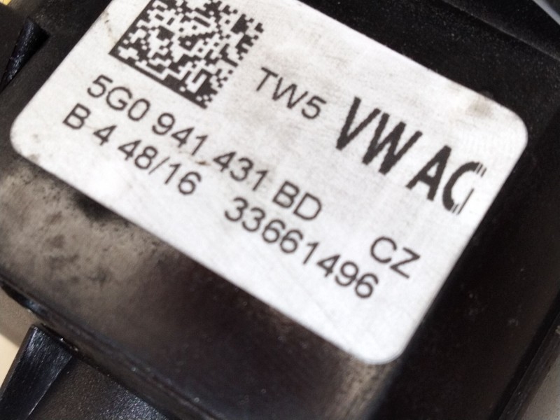 Recambio de mando luces para volkswagen golf vii (5g1, bq1, be1, be2) 2.0 tdi referencia OEM IAM 5G0941431  