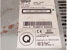 Recambio de sistema audio / radio cd para nissan x-trail ii (t31) 2.0 dci referencia OEM IAM 28185JH120   2