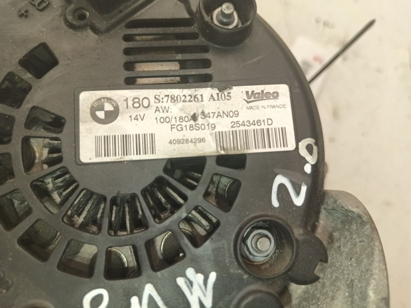Recambio de alternador para bmw 1 (f20) 114 d referencia OEM IAM 7802261AI05  