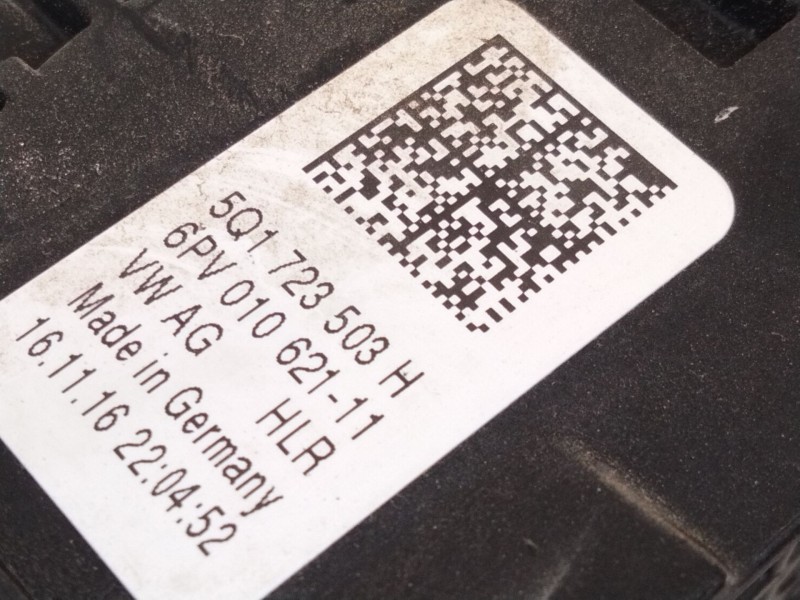 Recambio de pedal acelerador para volkswagen golf vii (5g1, bq1, be1, be2) 2.0 tdi referencia OEM IAM 5Q1723503  