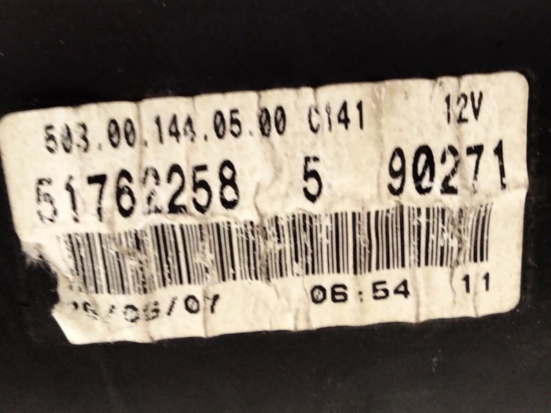 Recambio de cuadro instrumentos para fiat doblo cargo (223) 1.9 jtd cat referencia OEM IAM 51762258  